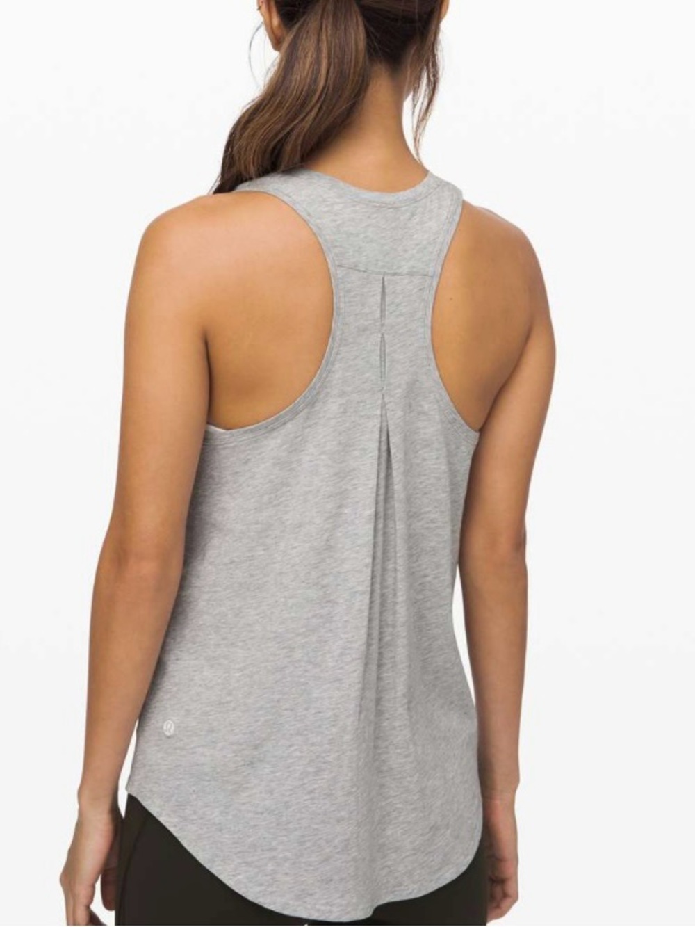 Lululemon Women's Love Gray Racerback Tank Top Size 6